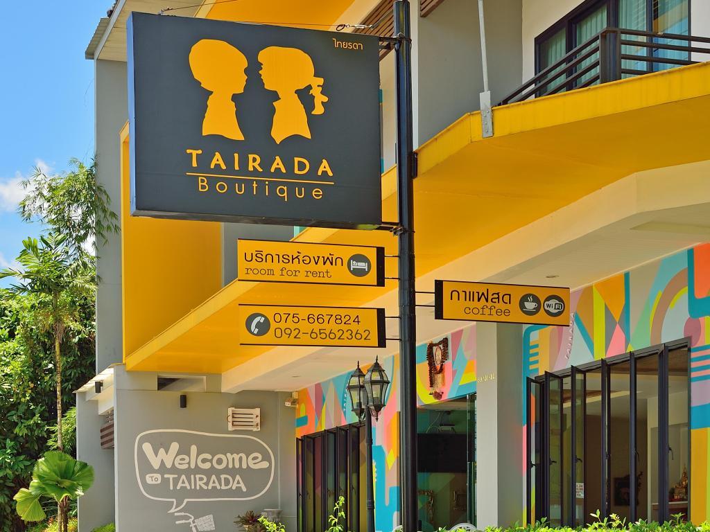 Tairada Boutique Hotel Krabi town Exterior foto
